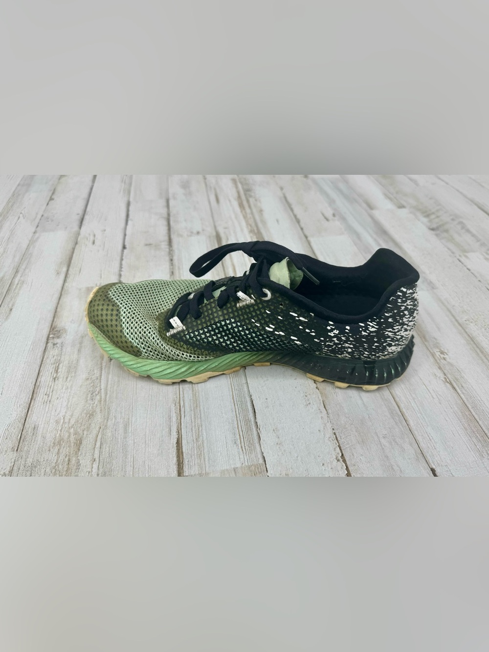 Merrell Shoes Womens Size 9 Green All Out Crush Tough Mudder Trail Run - Picture 6 of 9